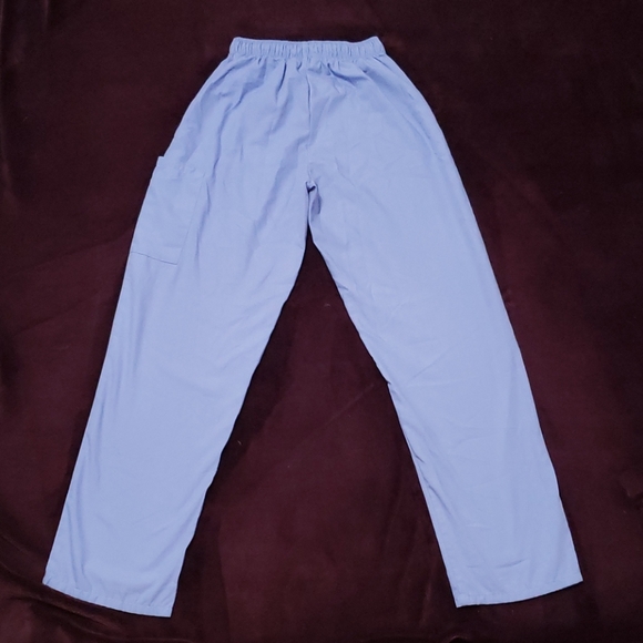 🔴 🆓️ FREE* Periwinkle Blue Elastic-Waist Pants 🔴 - Picture 4 of 5